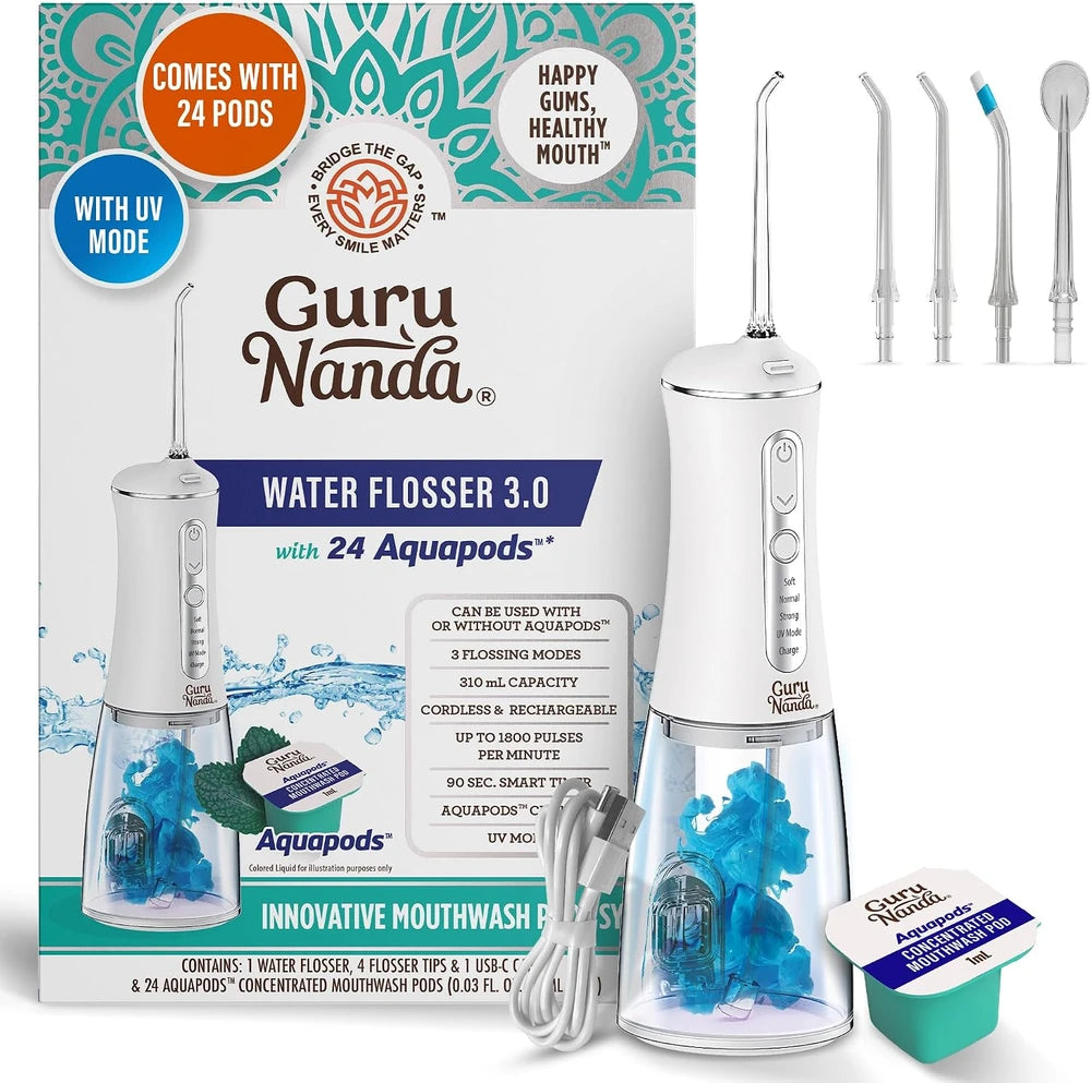 GuruNanda Advanced Dental Water Flosser